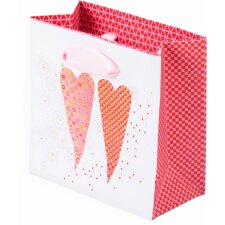 2 Hearts - gift bags in 3 sizes