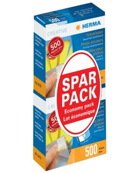 HERMA Photo stickers in cardboard dispender 2x500 pcs.