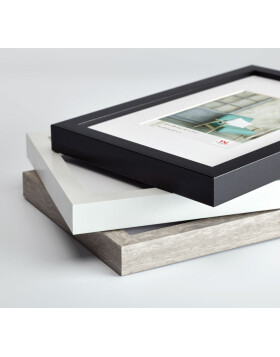 wooden frame Stockholm silver 30x30 cm