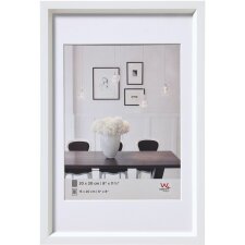 Steel Style plastic frame 40x60 cm white