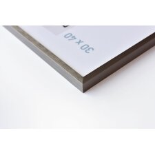 Telaio in alluminio C2 grigio testurizzato opaco 70x70 cm