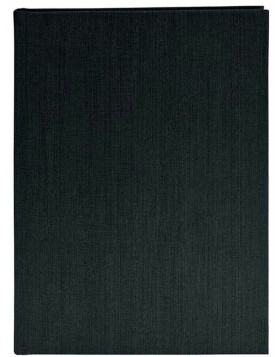 Cuaderno de bocetos A4 - tapa de lino 2 tamaños 6 colores