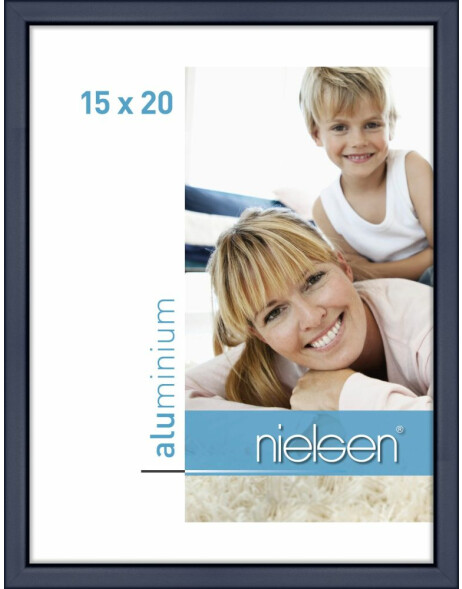 Nielsen Alurahmen Classic blau 15x20 cm