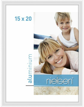 Nielsen Alurahmen Classic weiß 15x20 cm