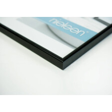 Aluminum frame Classic 35x100 cm black matt