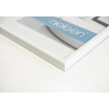 Telaio Nielsen in alluminio Classic bianco 60x84 cm DIN A1