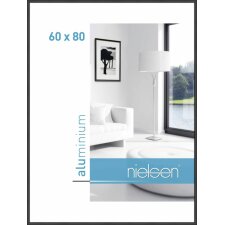 Telaio Nielsen in alluminio Classic nero opaco 60x80 cm