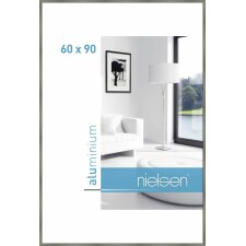 Nielsen Alurahmen Classic platin 60x90 cm