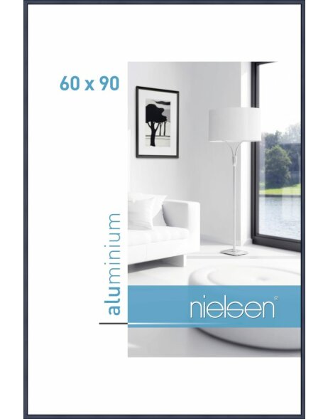 Telaio Nielsen in alluminio Classic blu 60x90 cm