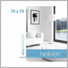 Nielsen Alurahmen Classic silber 70x70 cm