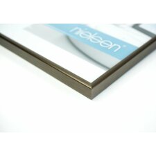 Nielsen Marco de aluminio Estructura clásica nogal 70x70 cm