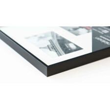 Aluminum frame Gallery Junior black 3 photos 10x15 cm