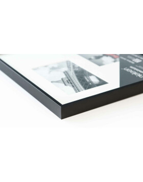Marco de aluminio Gallery Junior negro 2 fotos 10x15 cm