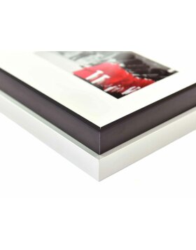 Ramka aluminiowa Galeria Junior czarna 6 zdjęć 10x15 cm