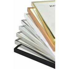 Accent cadre photo aluminium Accent, 60x80 cm, blanc brillant