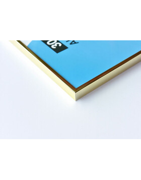 Accent aluminium frame 70x70 cm gold