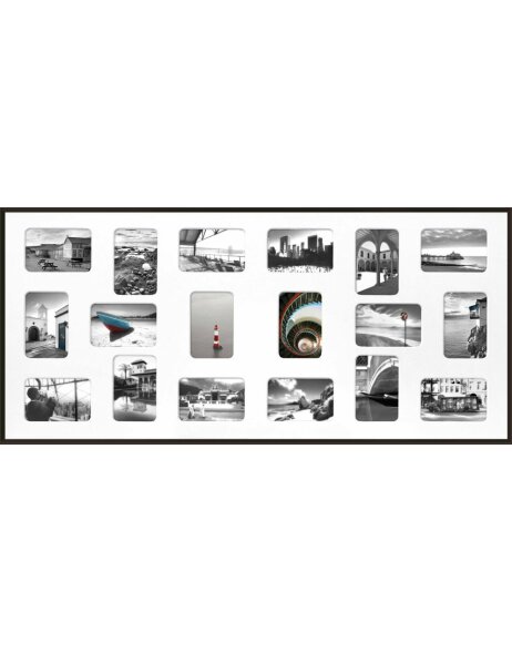 Nielsen Pixel Aluminium Galeria zdjęć 18 zdjęć 10x15 cm czarna