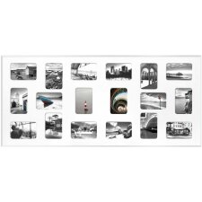 Galerie photo alu Nielsen Pixel 18 photos 10x15 cm blanc