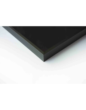 Nielsen Aluminium Fotolijst Alpha Magneet, 30x40 cm, Geanodiseerd Zwart Mat