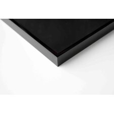 Marco de aluminio Nielsen Alfa Imán, 40x60 cm, anodizado negro brillante