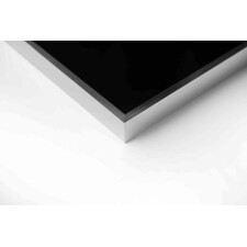 Marco de aluminio Nielsen Alpha Magnet, 70x70 cm, plata