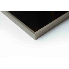 Nielsen Aluminium Fotolijst Alpha Magneet, 70x70 cm, Geborsteld Roestvrij Staal