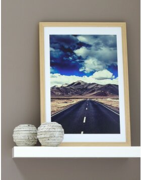 wooden frame XL 40x50 cm white covering