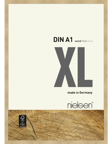 Nielsen Holzrahmen XL 60x84 cm eiche natur