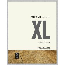Cadre en bois Nielsen XL 70x90 cm argenté-anthracite