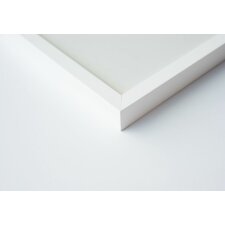 Cadre en bois Nielsen XL 70x90 cm blanc opaque