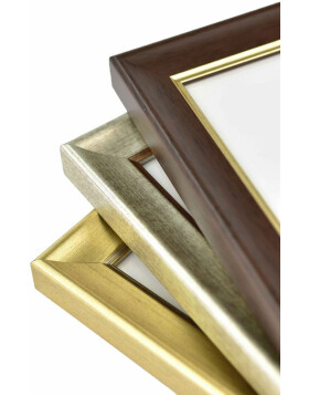 Wooden frame Derby 60x80 cm gold