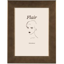 Flair 3 - Drewniana ramka ze szkłem Premium