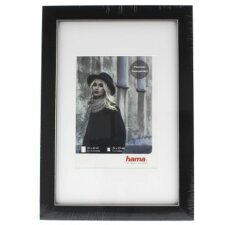 Valentina plastic frame, black, 30 x 40 cm