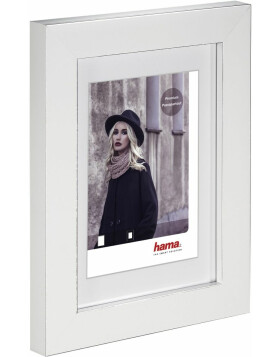 Valentina plastic frame, white, 10 x 15 cm