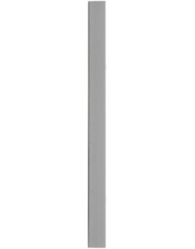 Marco de plástico Valentina, gris, 13 x 18 cm