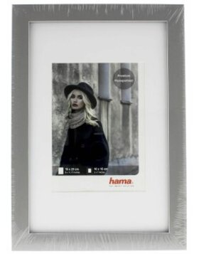 Valentina plastic frame, grey, 15 x 20 cm