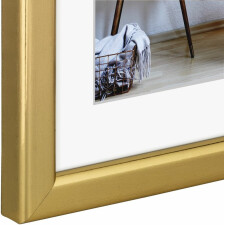 Bella Mia Plastic Frame, gold, 15 x 20 cm