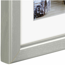 Bella Mia Plastic Frame, stone grey, 30 x 40 cm