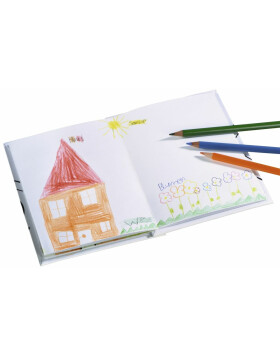 Colorare Leporello Set for 3x12 photos in 10x15 cm format, for girls
