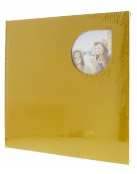 Jumbo-Album Cumbia, 30x30 cm, 80 weiße Seiten, Chai Tea