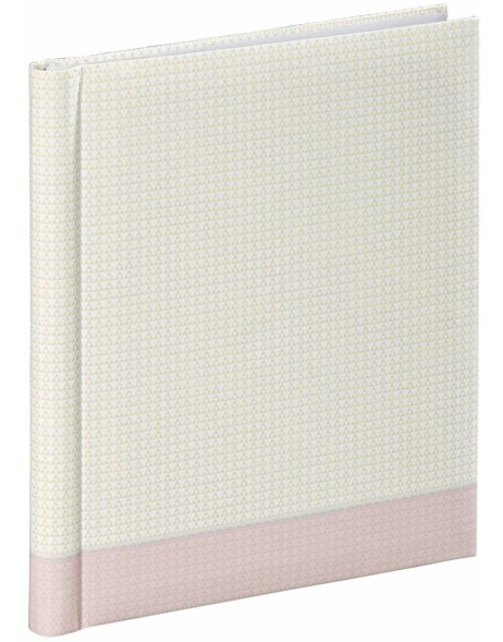 Album autoadesivo Filigrana, 24x29 cm, 20 pagine bianche, rosa pastello