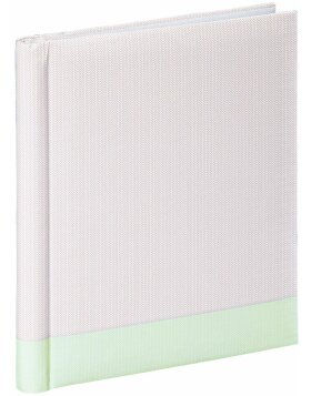 Álbum autoadhesivo Filigrana, 24x29 cm, 20 páginas blancas, verde menta