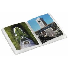 Filigrana mini insteekalbum, voor 40 fotos in formaat 10x15 cm, roze