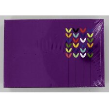 Blossom Mini slip-in Album for 24 photos with a size of 10x15 cm, purple