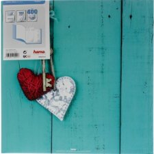 Album Jumbo Rustico, 30x30 cm, 100 pagine bianche, Love Key