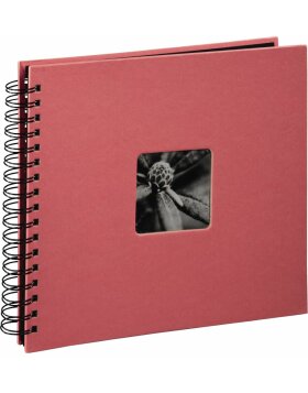 ´Fine Art´ Spiral Album, 28 x 24 cm, 50 black pages, flamingo