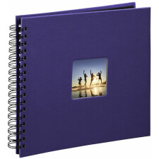 ´Fine Art´ Spiral Album, 28 x 24 cm, 50 black pages, ultra-violet