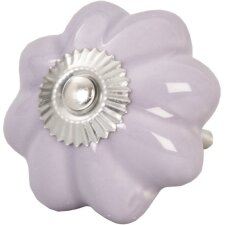 furniture knob flower shape 5 cm - different designs