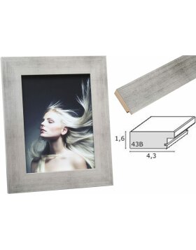 photo frame silver wood S43BD