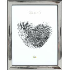 Deknudt S45ND1 plastic picture frame silver 10x15 to 40x60 cm